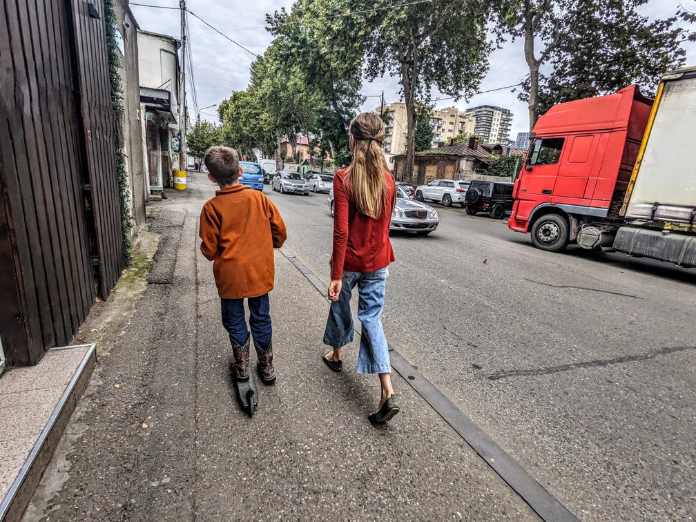 Hannah Hagarty working on Wonder Letters illustrations