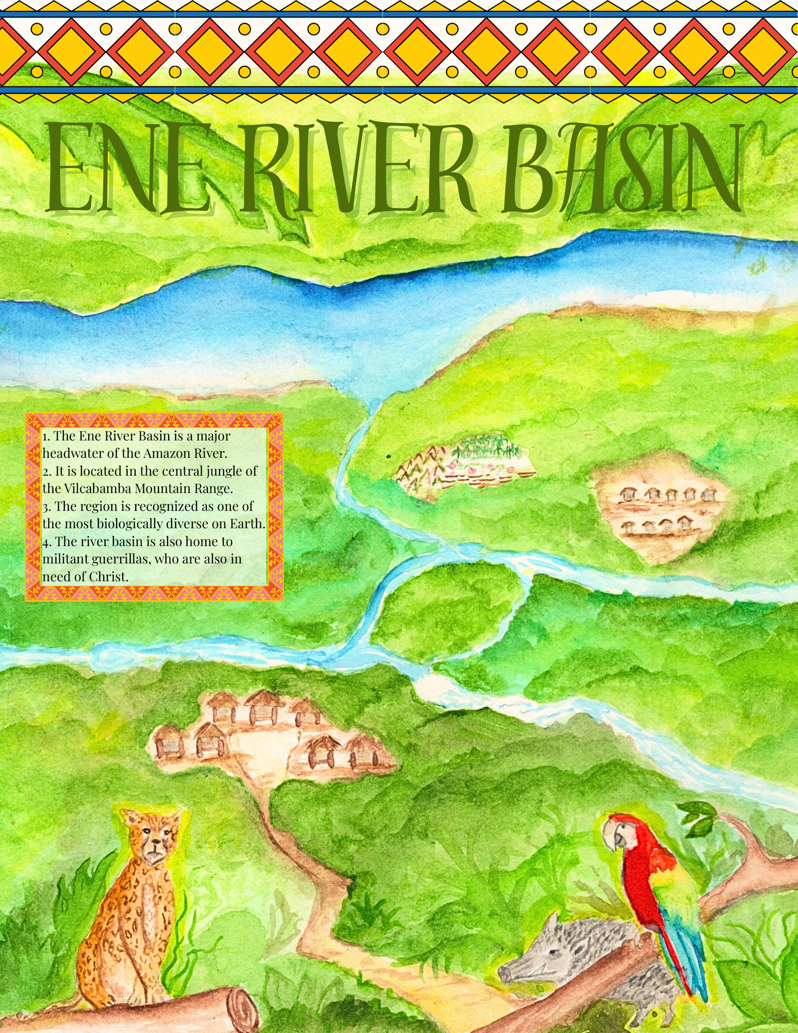 Wonder Letter page with vocabulary words and hand-painted illustrations