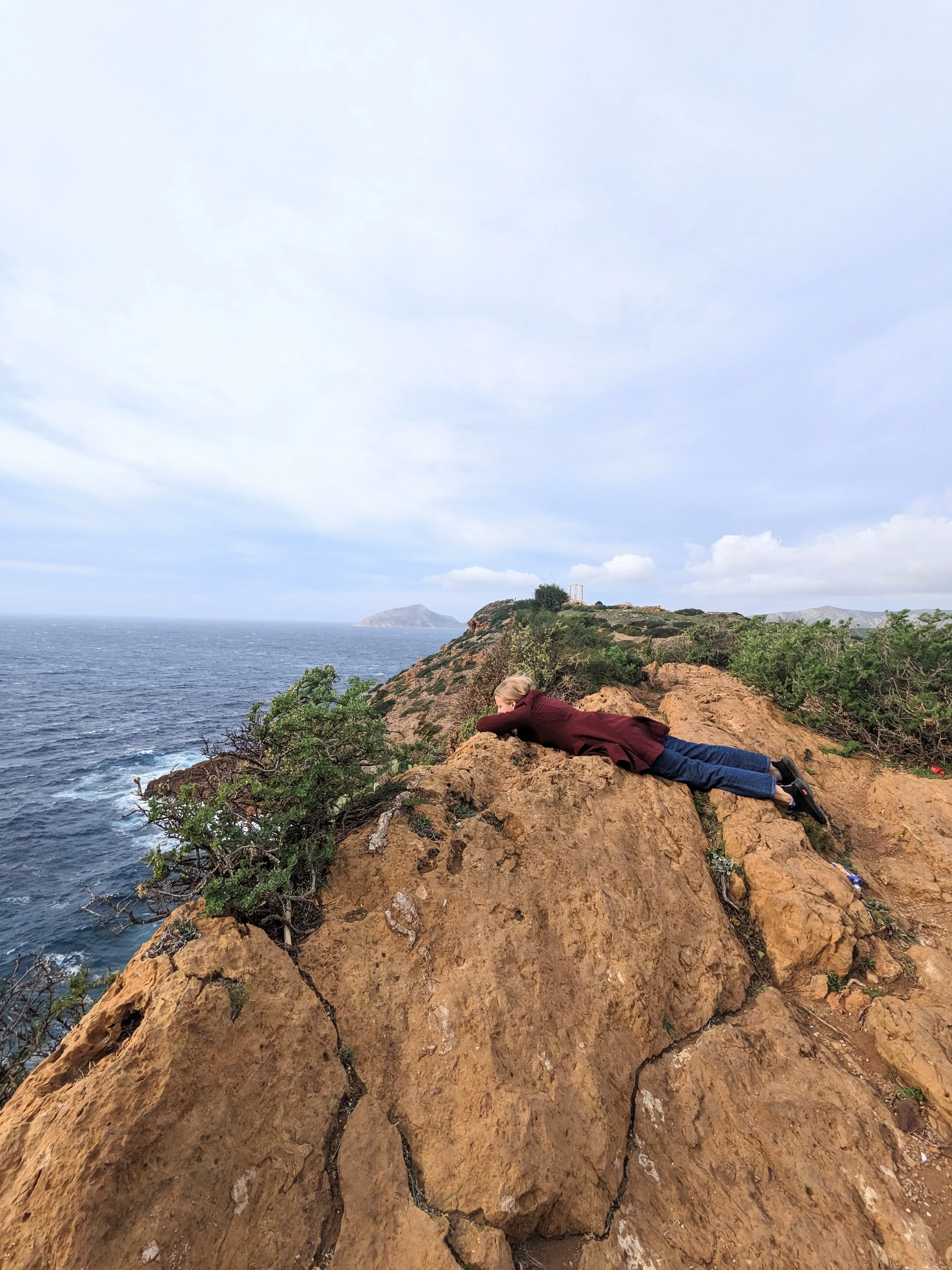 Ocean waves along a coastline