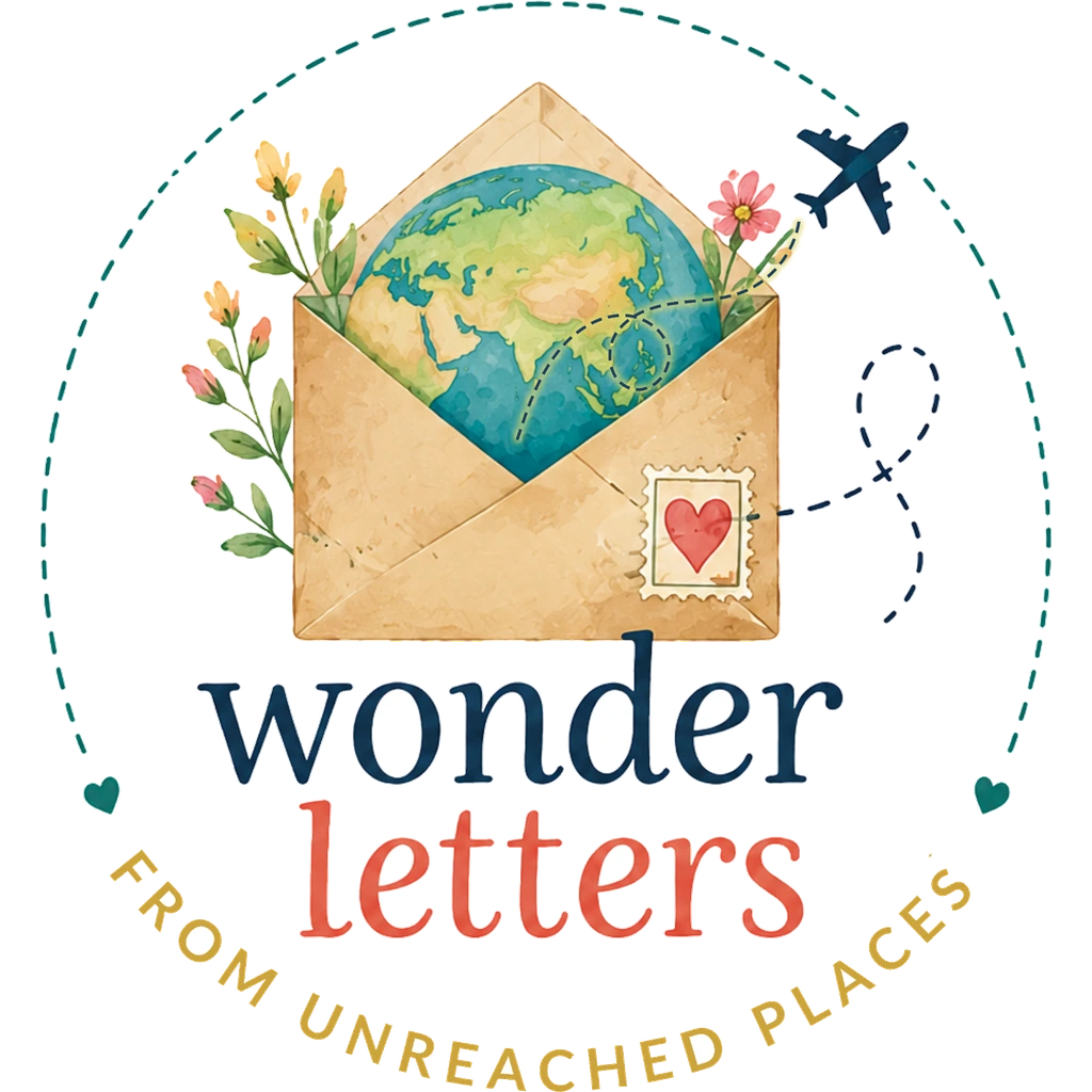 Wonder Letters, from unreached places
